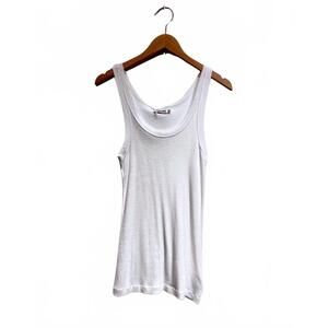 NEW T2LOVE women's raw edge tank top in grey